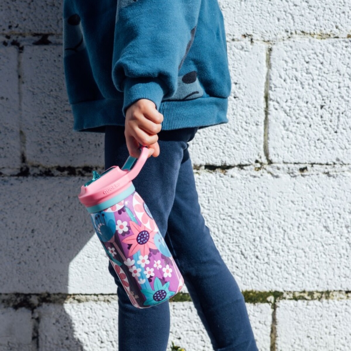 Botella termica Pop Quokka 445ml - Blooming Garden 