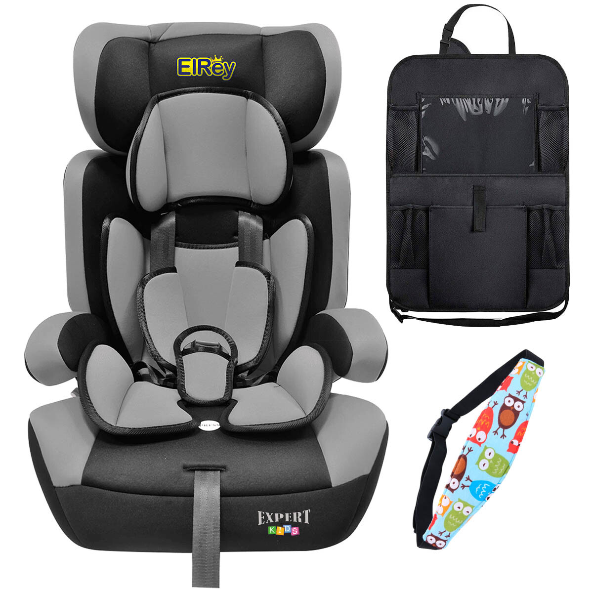 Silla De Auto 3 en 1 Bebé Expert Kids Ragnar + Set - Gris 