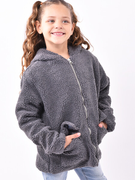 CAMPERA SELMA GRIS OSCURO