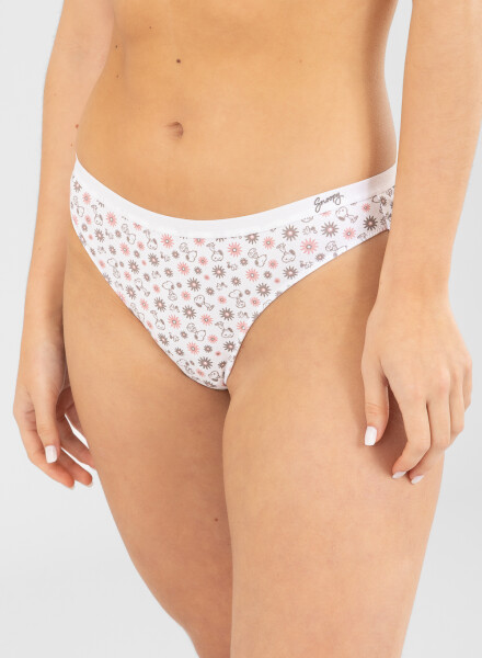Colaless snoopy flower Blanco
