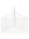Perchas TONNI L43cm 10 unidades blanco Perchas TONNI L43cm 10 unidades blanco