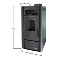 CALEFACTOR A PELLET 8 KW OLIVIA + KIT DE CAÑOS DE PARED + ASPIRADORA DE REGALO! CALEFACTOR A PELLET 8 KW OLIVIA + KIT DE CAÑOS DE PARED + ASPIRADORA DE REGALO!