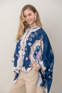 CAMISA MANDALA Azul