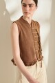 TOP SOL Chocolate Con Lurex