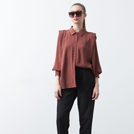 CAMISA PUA Ladrillo