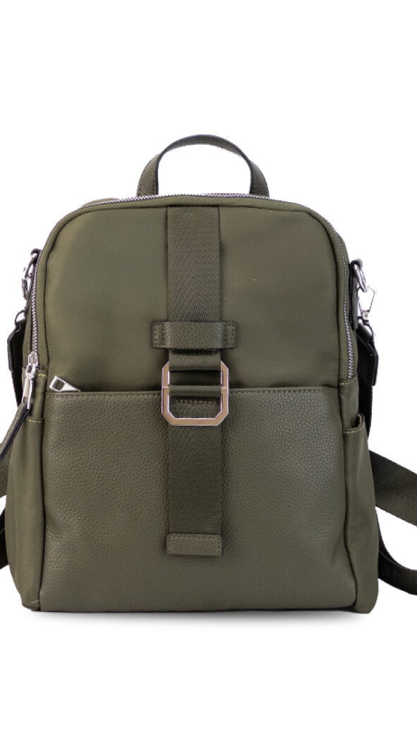 MOCHILA AMBI VERDE MILITAR