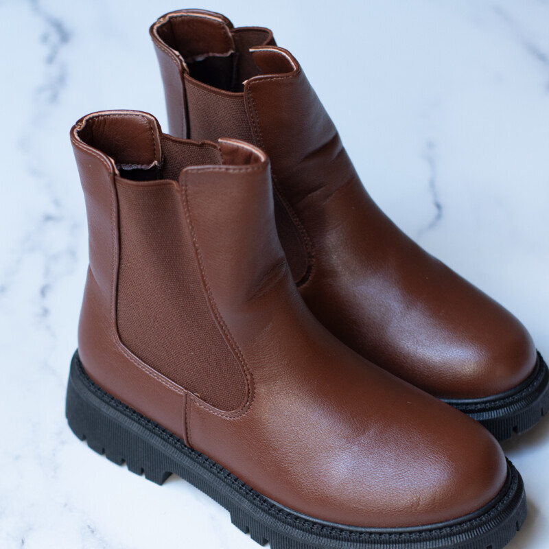 Bota Dama Salome Brown Black