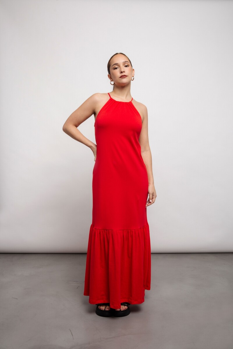 Vestido Ofelia - Rojo 
