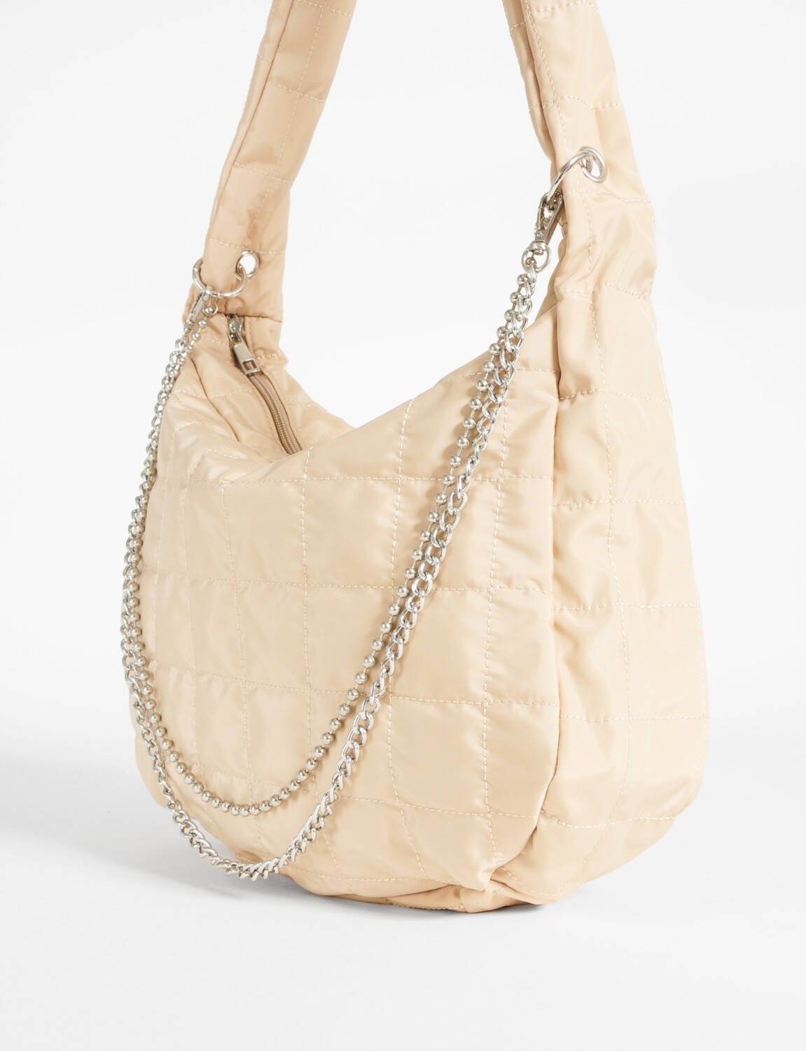 Bolso beige online cadena