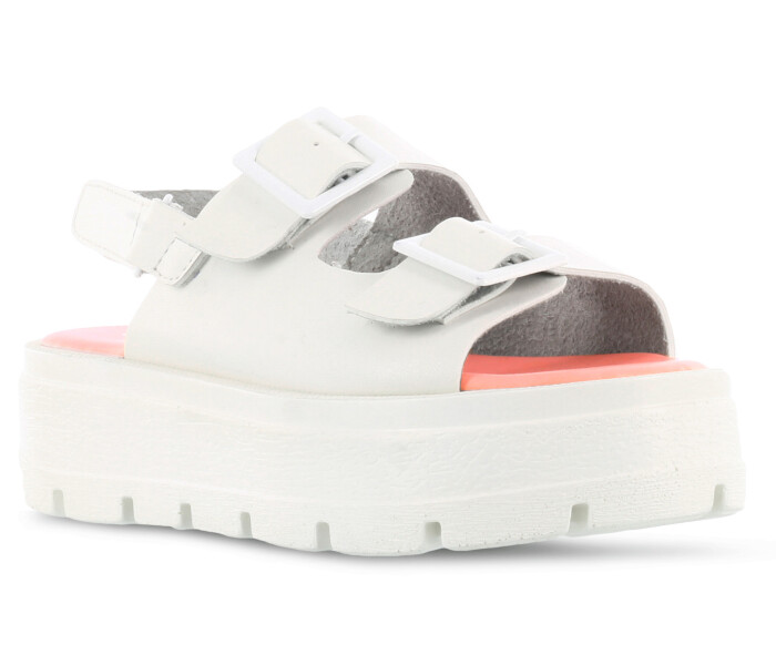Sandalia AURORA de charol White