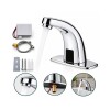 Grifería de Baño con Sensor Curvo Cromado para Agua Fría Grifería De Baño Con Sensor Curvo Cromado Para Agua Fría