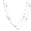 Cadena collar de perlas -Plata 925-Perlas de rio-CD3443 conperla