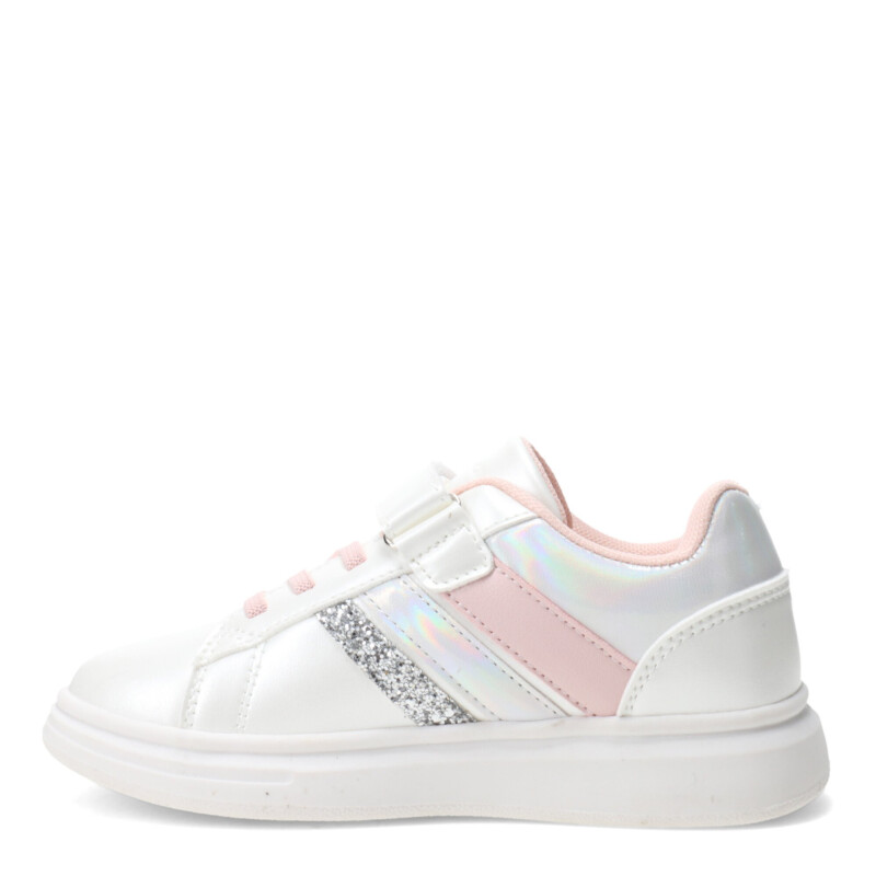 Championes de Niña MINI Miss Carol CALCIS Con glitter Blanco