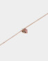 Cadena Corta con Dije Bañada en Oro Rosa Cadena Corta Con Dije Bañado En Oro Rosa - Dorado Oro Rosa