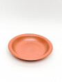 Plato Postre Terra Ladrillo Melange