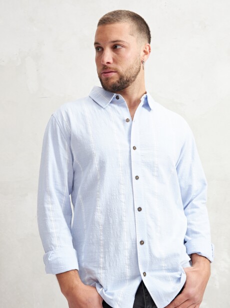 CAMISA BRAD CELESTE