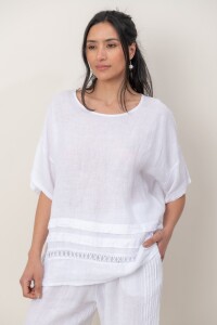 BLUSA ZEMYNA Blanco