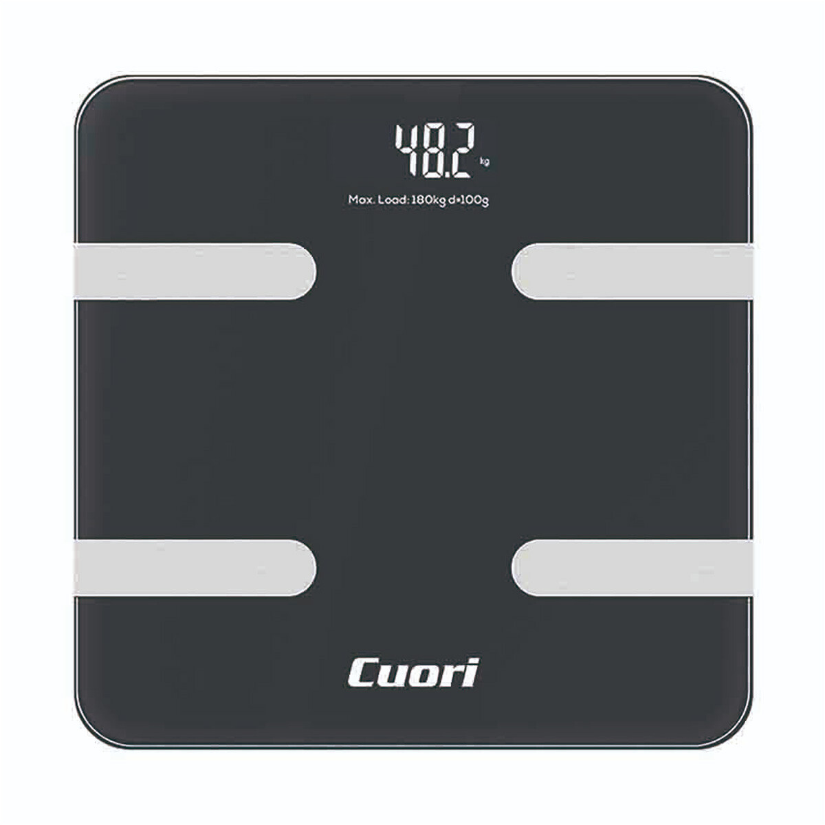 BALANZA DE BAÑO CON BLUETOOTH CUORI FUNCION ANALISIS CORPORAL 