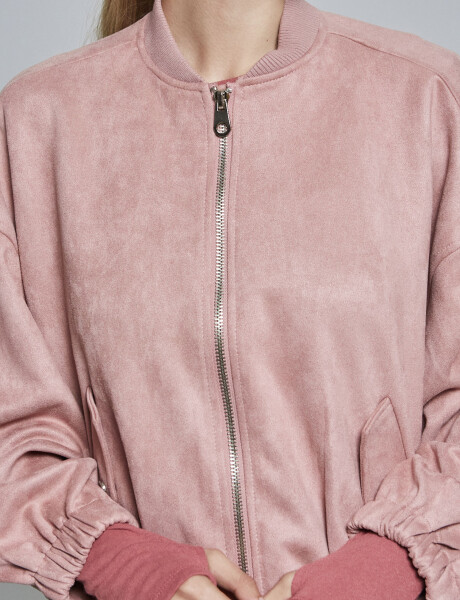 Bomber peach rosa