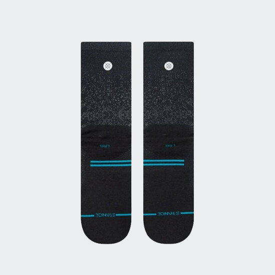 Medias Stance Run Light Crew Negro