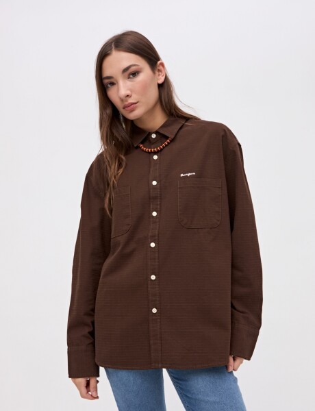 Sobrecamisa Dionne Chocolate