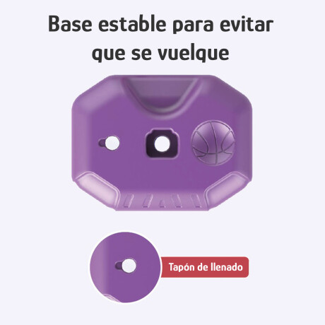 Aro De Básquet Infantil Para Piscina 2 Alturas 74cm y 112cm Rosa