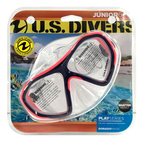 Us Divers - Máscara Dorado Ii Jr MS3676205S - 2 Ventanas. 001