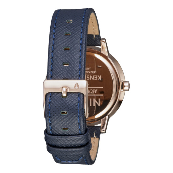 Reloj Nixon Fashion Cuero Azul 0