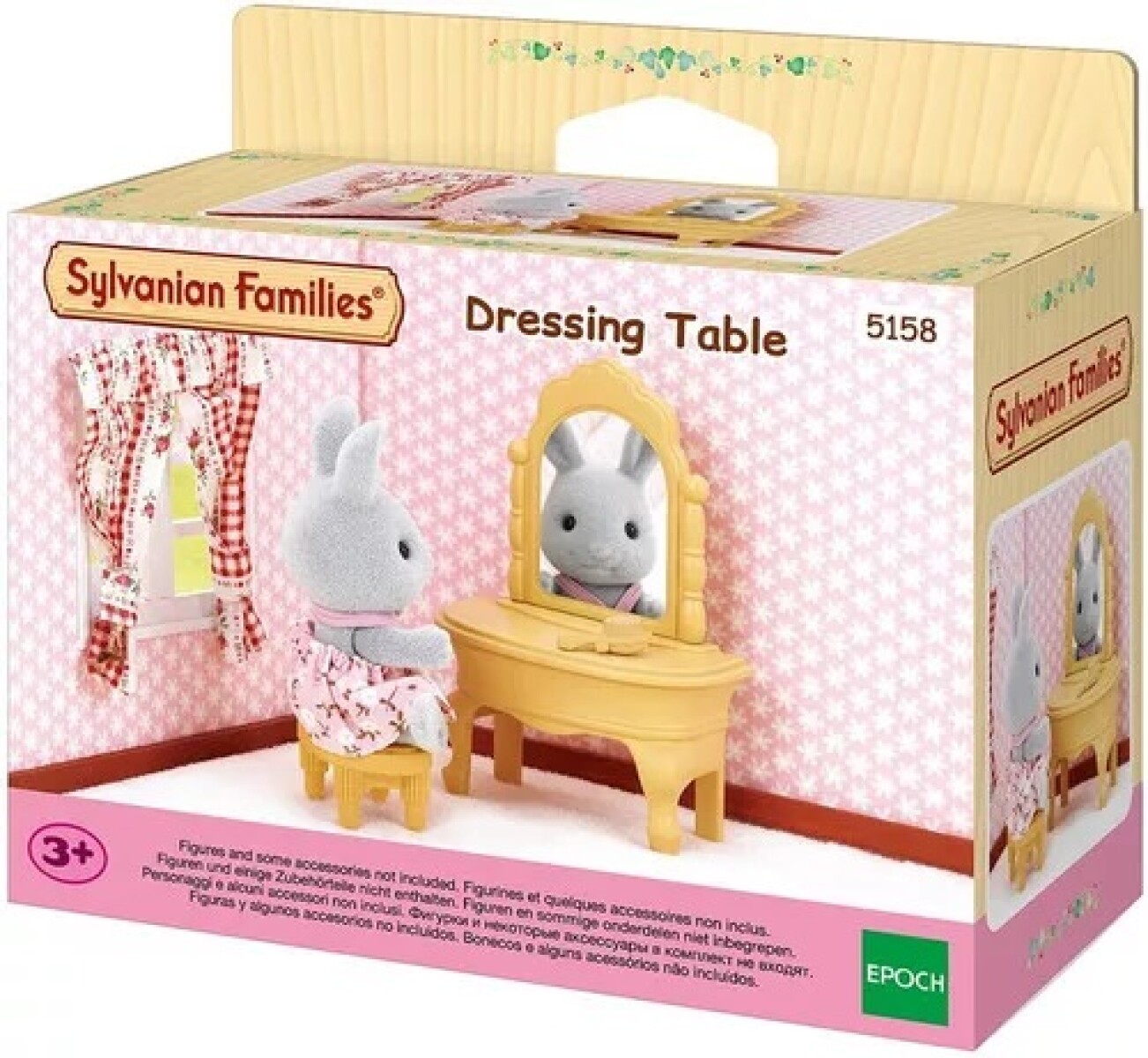 Sylvanian Families Set Tocador Silla Cepillo 5158 