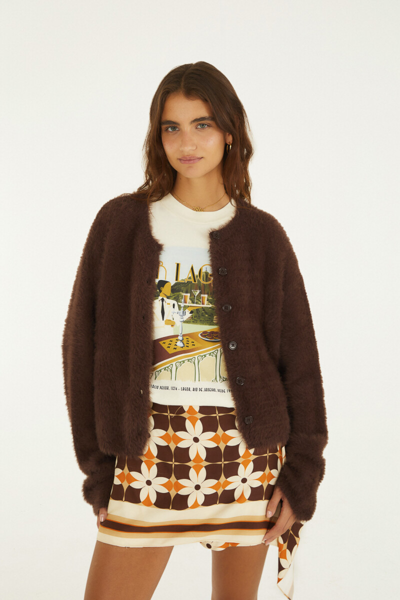 CARDIGAN Marron