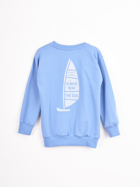 BUZO PLAN AZUL ELECTRICO