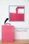 Bolsa lisa acuario 30x12x41 cm FUCSIA