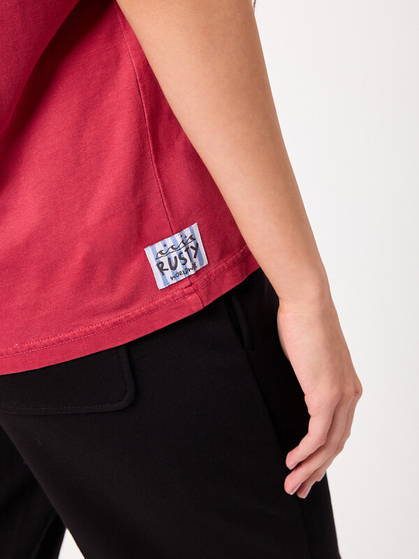 T-SHIRT DUNA RUSTY Berry