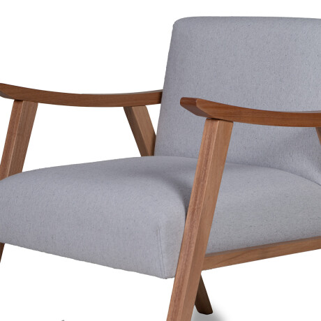 Butaca Ravena - Tela Rústica 291-G2 (Ceniza)