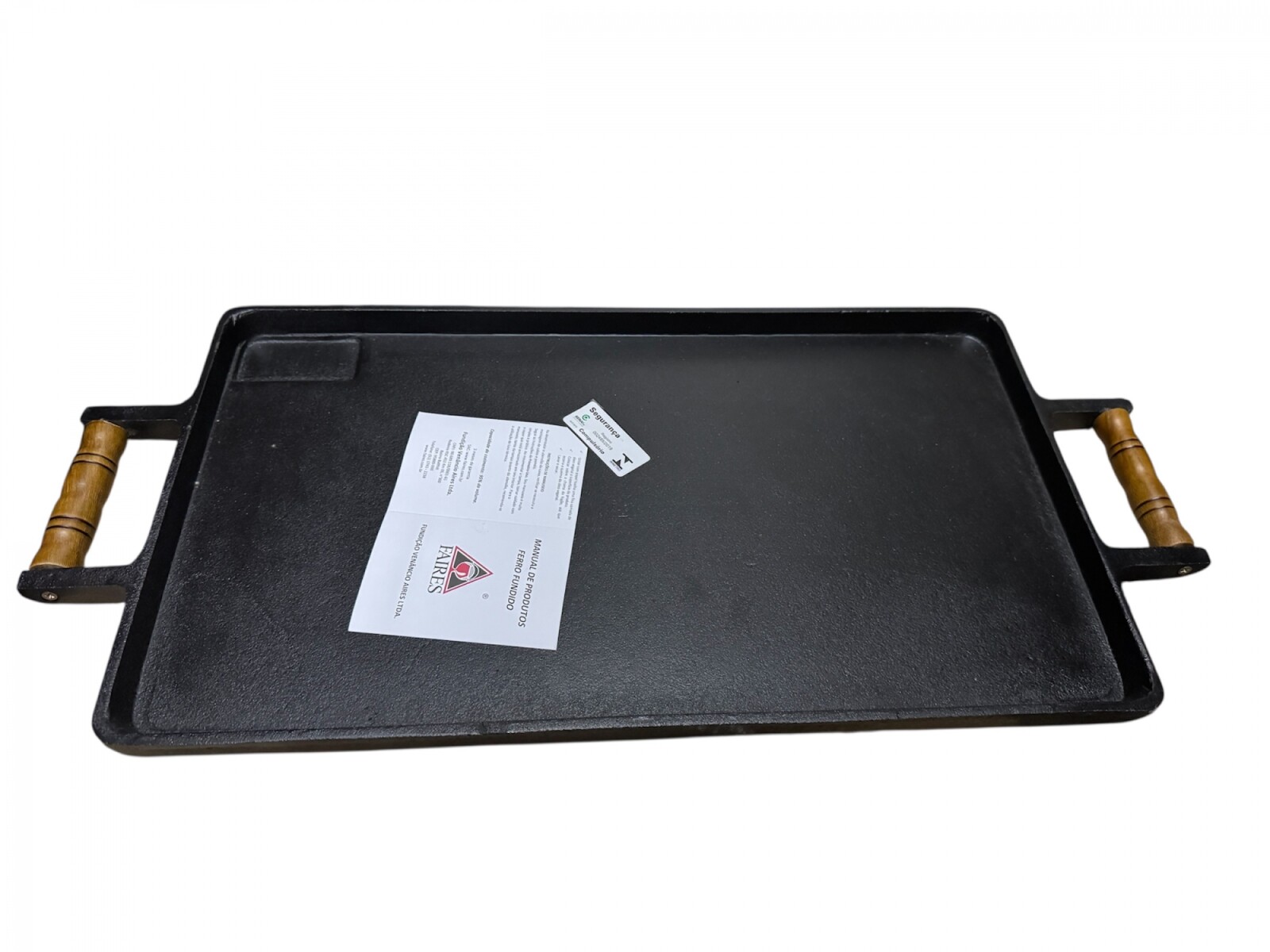 PLANCHA FAIRES 30*50 C/ASAS MADERA 