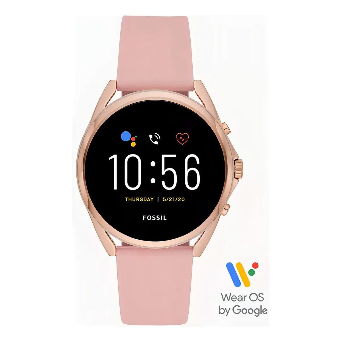 OUTLET- Reloj Smartwatch Fossil Gen 5 45mm 4G Wifi Gps Rosa 