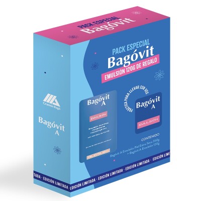 Bagovit A Piel Extra Seca 350ml+emulsion 120grs Bagovit A Piel Extra Seca 350ml+emulsion 120grs