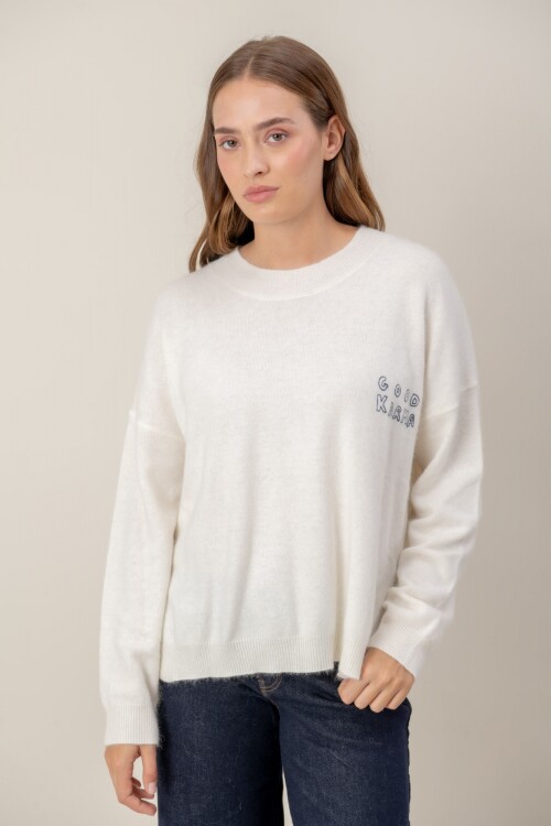 Sweater Visón Crudo