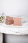 Pack x 100 - estuche pillow 7 x 8 cm. NUDE