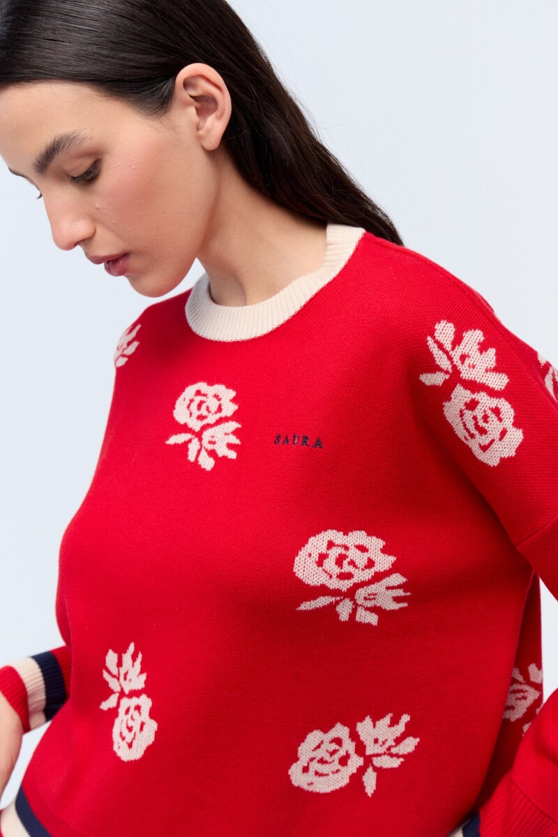 Sweater Lily Rojo