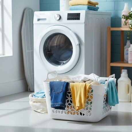 Cesto de ropa 30L BLANCO