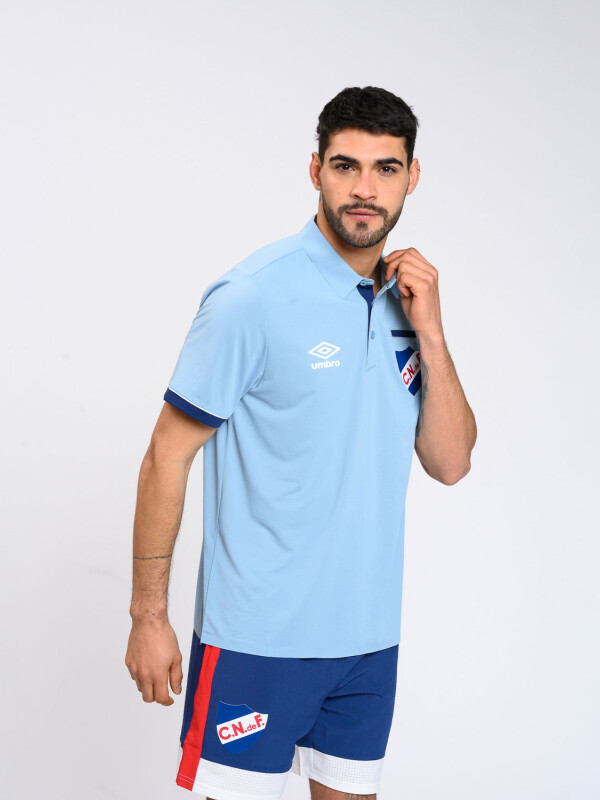 REMERA POLO MOLO HOMBRE Nacional Hombre Celeste, Azul Marino