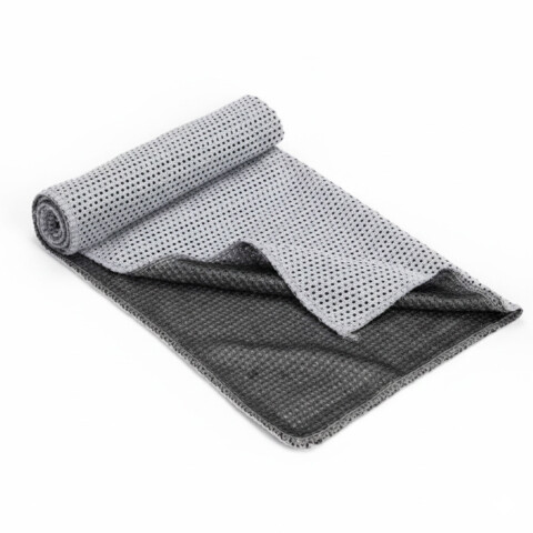 Toalla Deportiva Enfriadora Instantánea Microfibra 90×30cm Color Gris