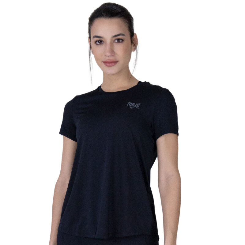 TSHIRT FEM POLY/SPX EVERLAST RYKER BK/PR S BK/PR
