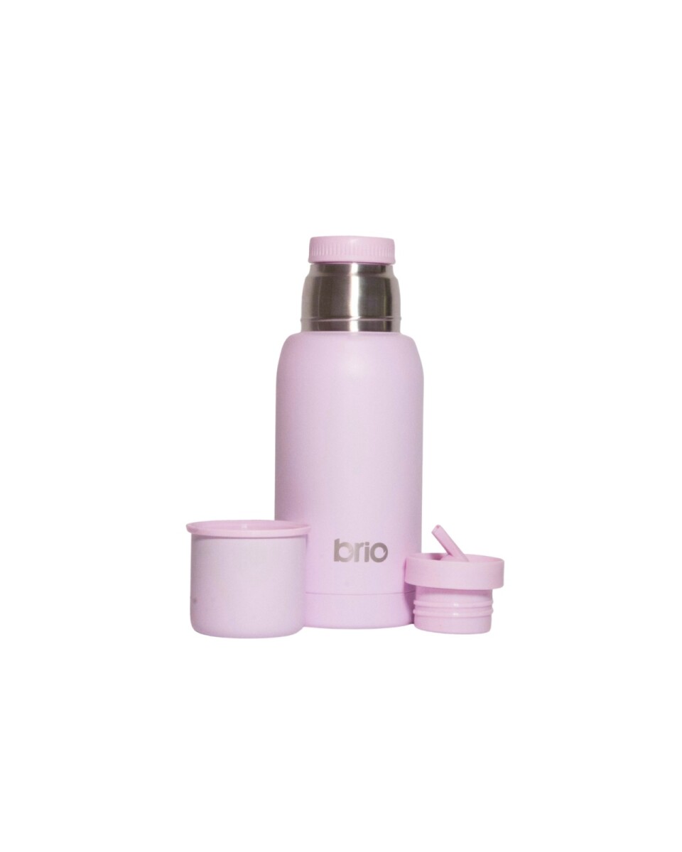 Termo Acero Inox 750 Ml brio Con Pico Cebador - Lavanda 
