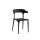Silla Plastico Lumax Venezia Reforzada Apilable exterior Negro