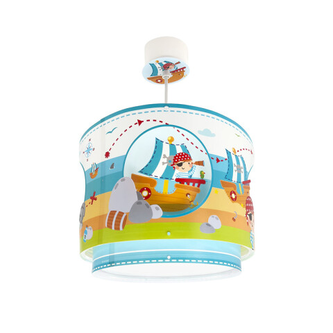 Lámpara colgante infantil E27 PIRATE ISLAND DA0222