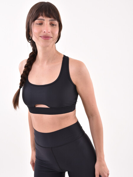 TOP SABATINI PLAIN NEGRO