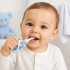 Cepillo dental BUBA 0-24 meses celeste