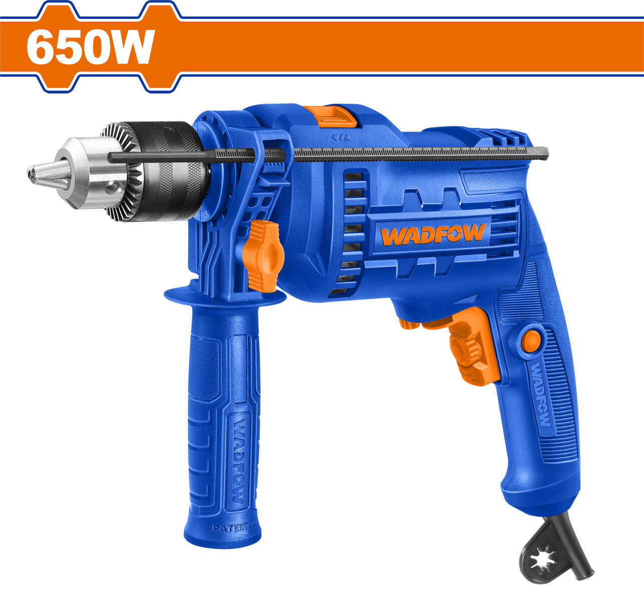 TALADRO PERCUTOR 650W 13MM WADFOW WMD15651 